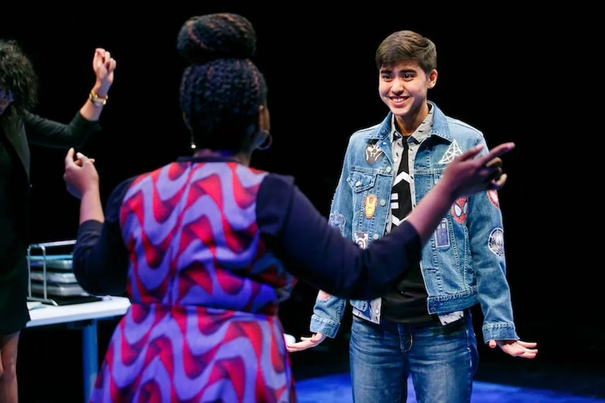 Photo by Justin Hoch. Pictured: Morgan McGuire, Lori Elizabeth Parquet, Neo Cihi. Full gallery below.