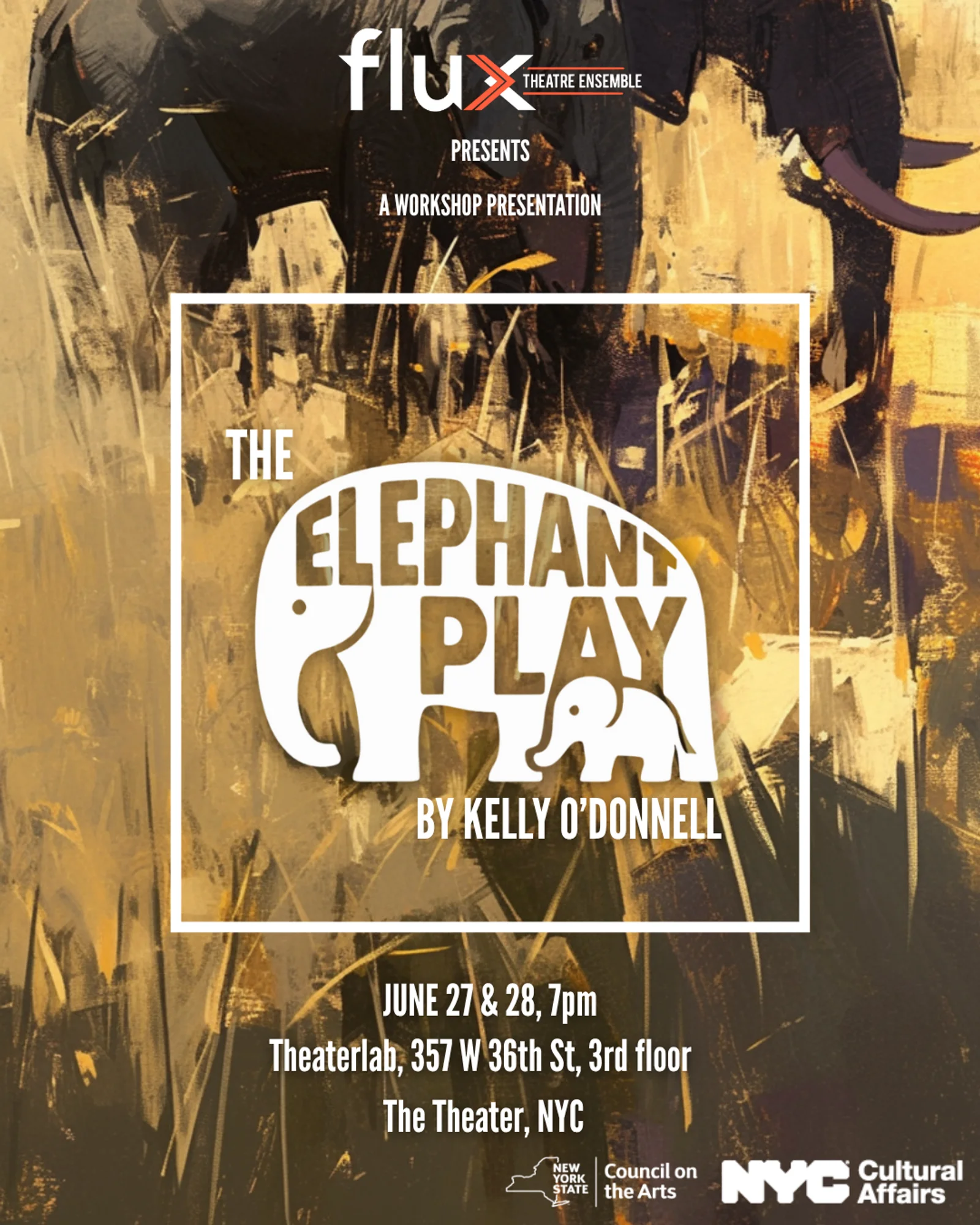 Announcing THE ELEPHANT PLAY