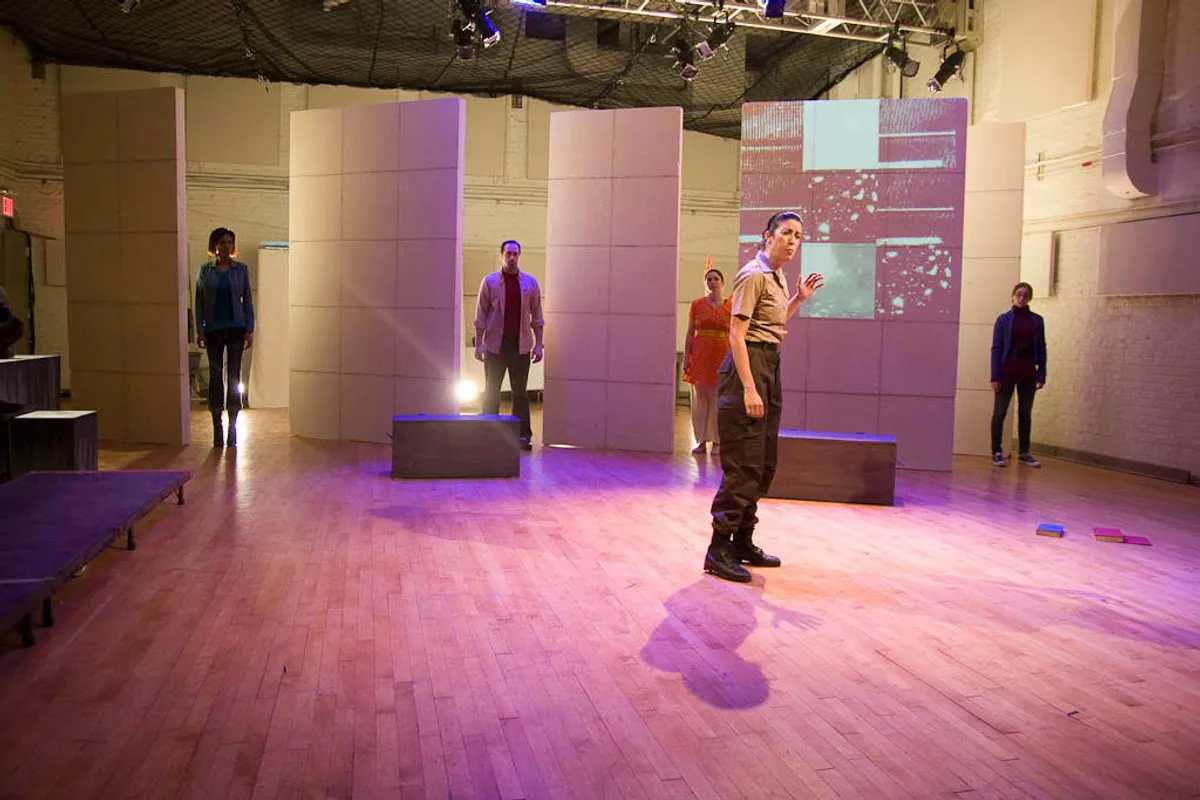 Pictured: Raushanah Simmons, Mike Mihm, Vivia Font, Sol Crespo, Ingrid Nordstrom. Full gallery below, all photos by Justin Hoch.